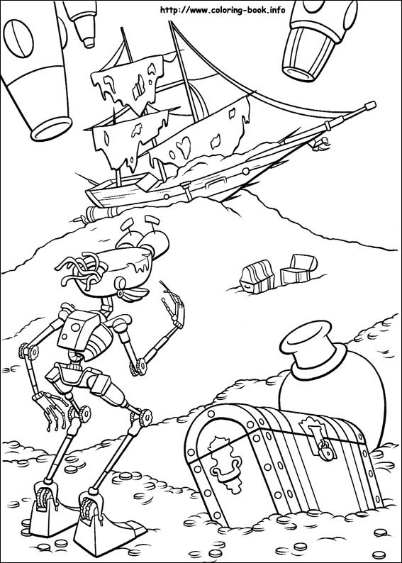 Treasure Planet coloring picture